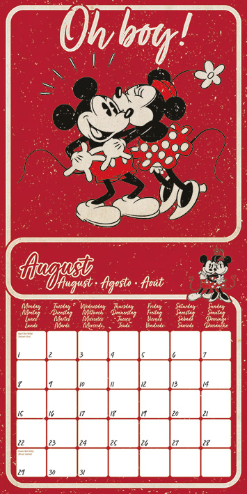 Mickey & Minnie 2022 Calendar