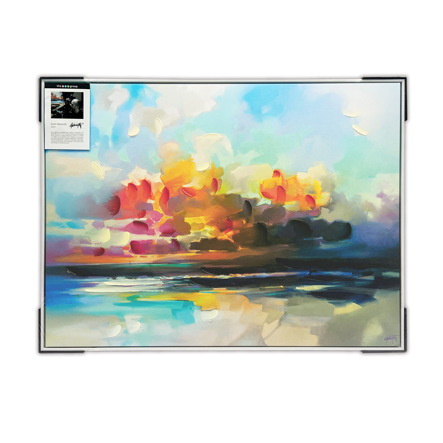 Scott Naismith (Cloud Flow) Premium Framed Canvas Print