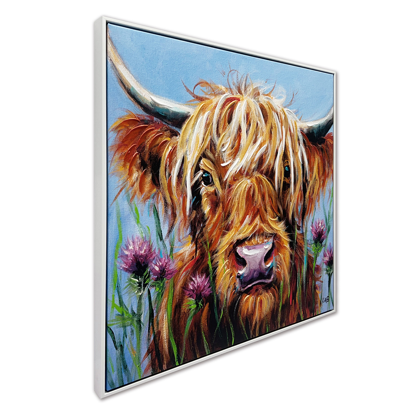 Louise Brown (Highlander) Premium Framed Canvas Print