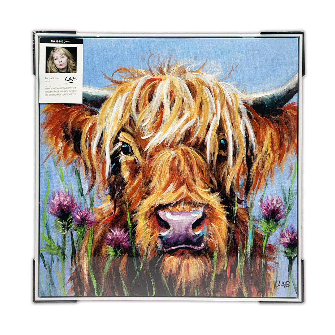 Louise Brown (Highlander) Premium Framed Canvas Print