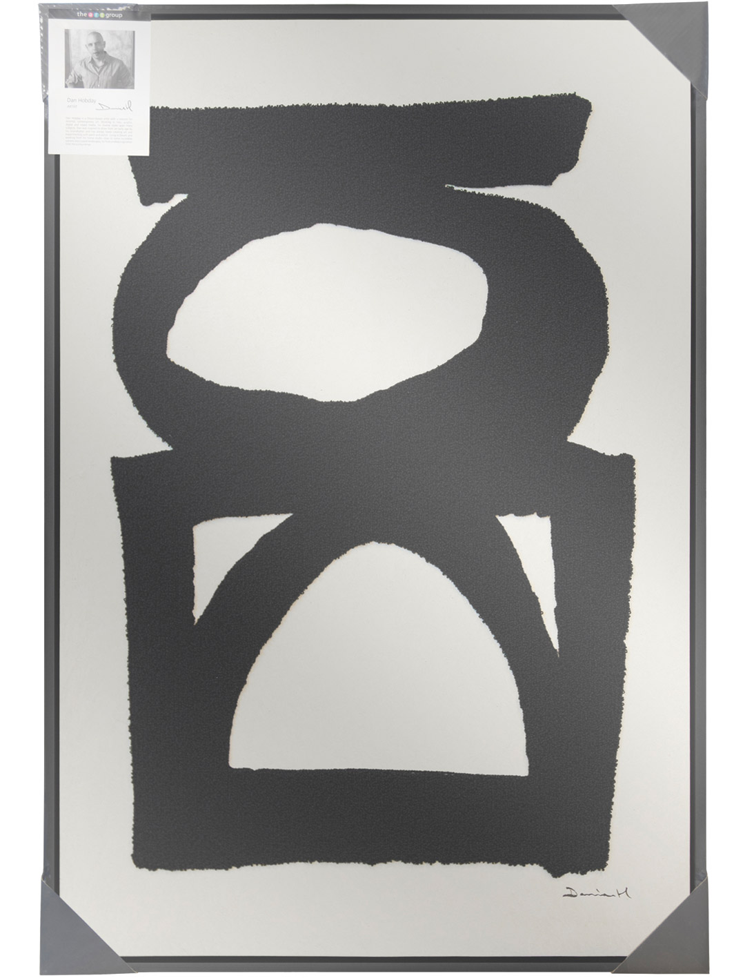 Dan Hobday (Abstract 2) Premium Framed Canvas Print