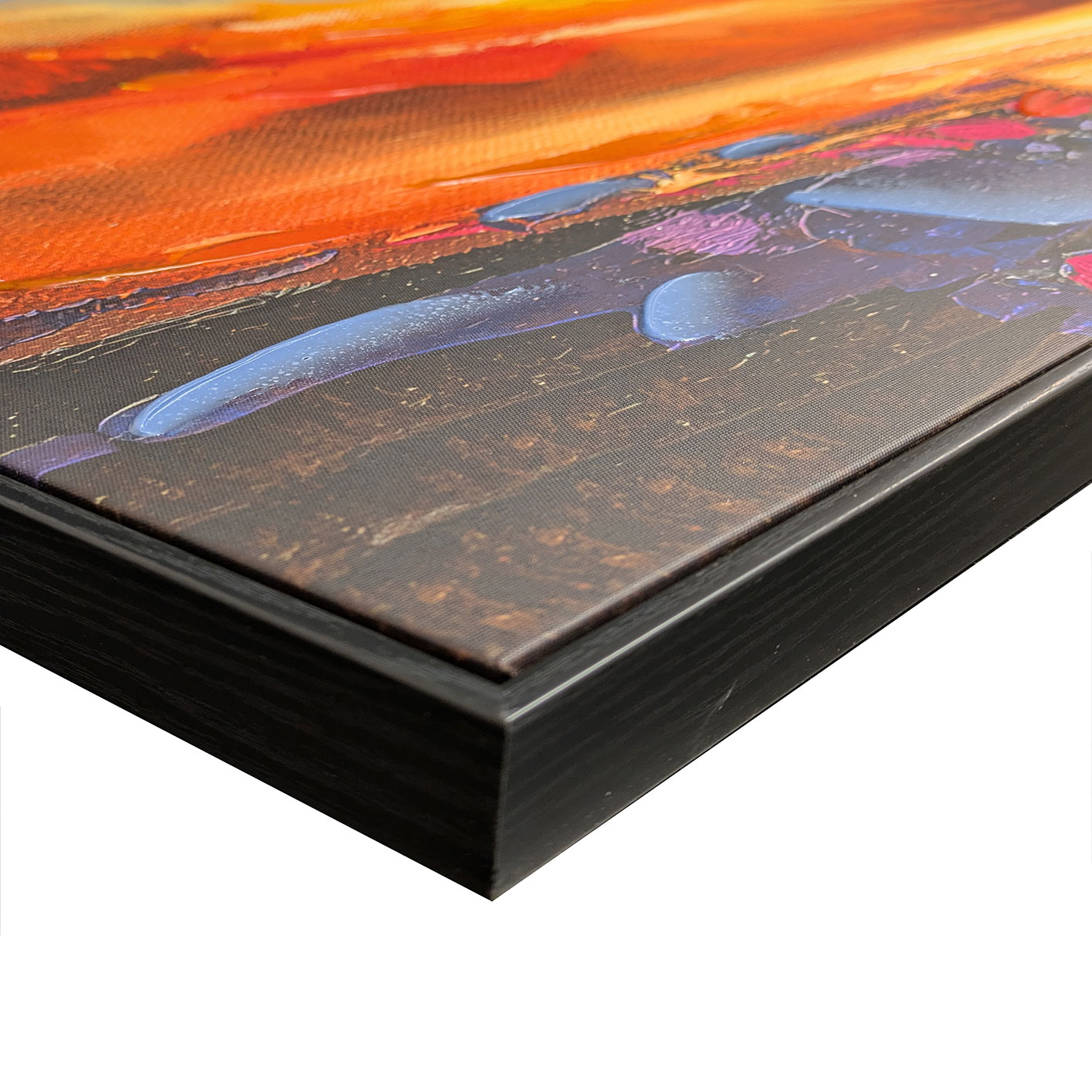 Scott Naismith (Rum Light Study) Premium Framed Canvas Print