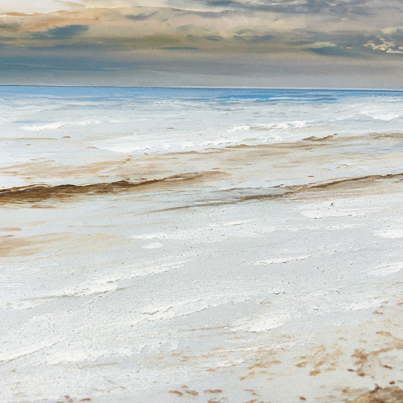 Jago Thomas (Beach Wilderness I) Premium Framed Canvas Print