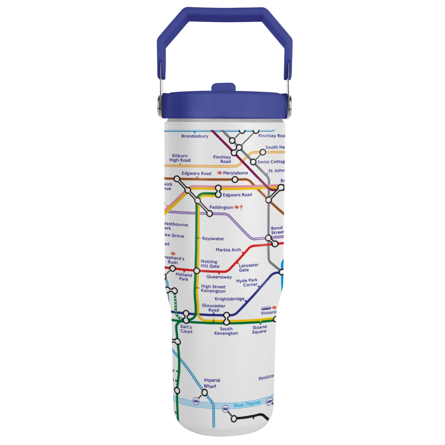 Transport for London (TfL Map Tumbler) Travel Mug