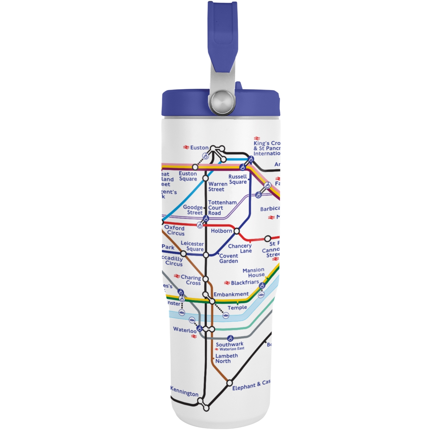 Transport for London (TfL Map Tumbler) Travel Mug