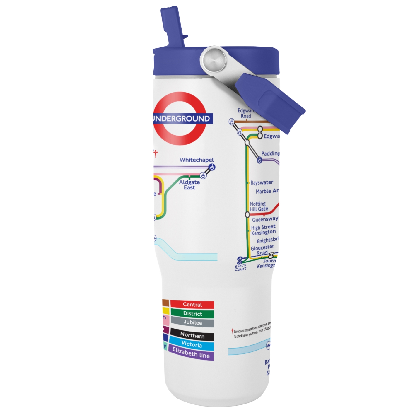 Transport for London (TfL Map Tumbler) Travel Mug