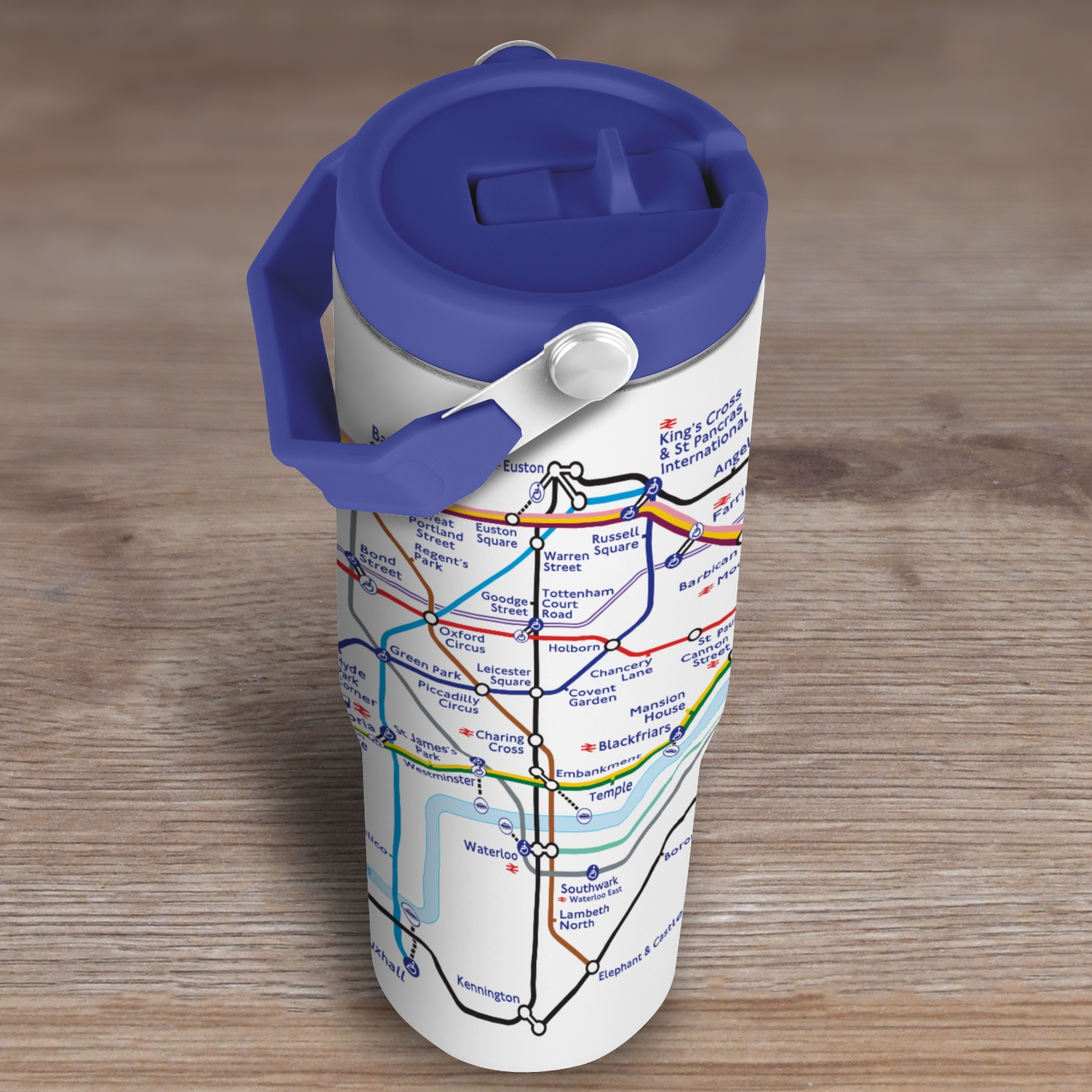 Transport for London (TfL Map Tumbler) Travel Mug