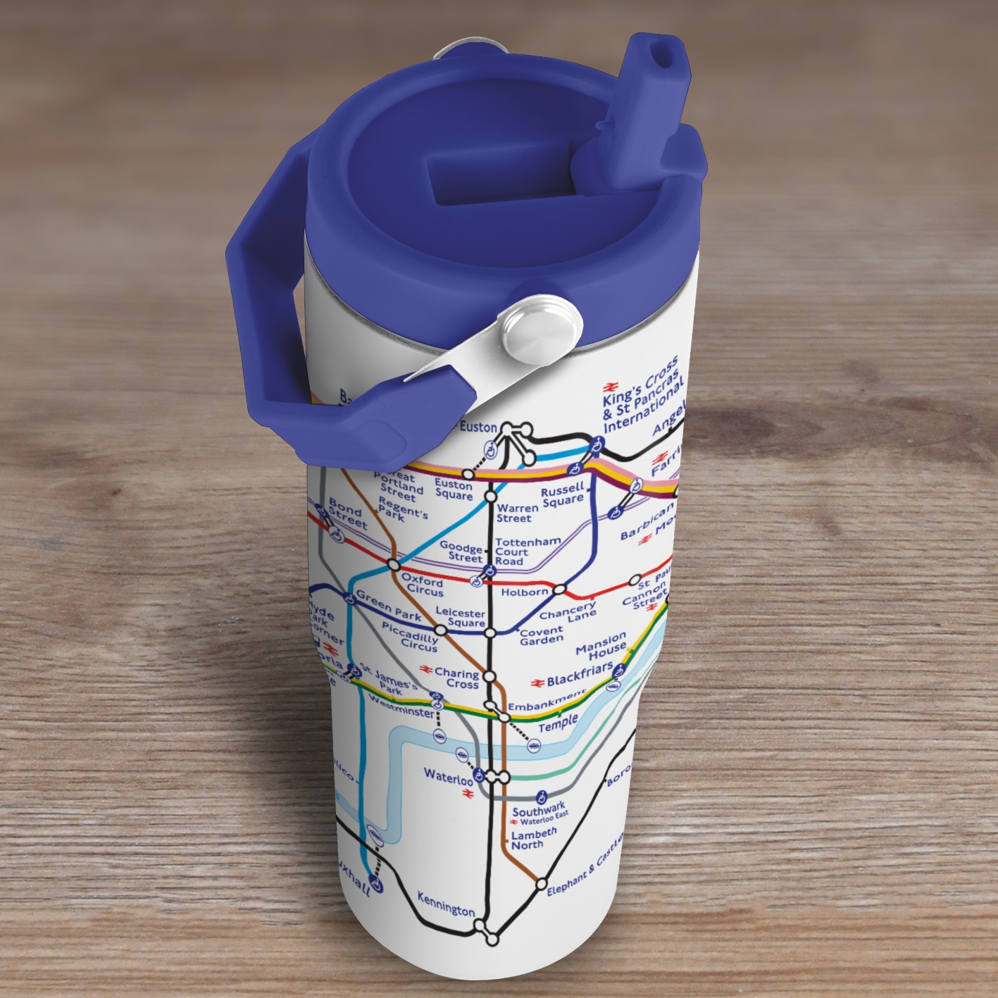 Transport for London (TfL Map Tumbler) Travel Mug