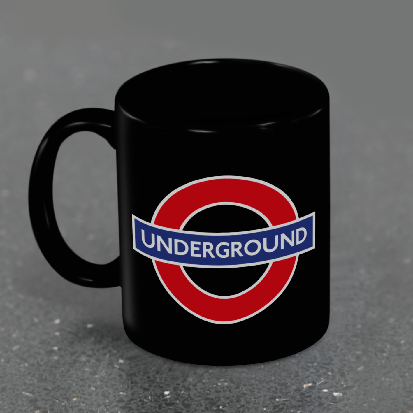Transport for London (Underground - Black) Ceramic Mug