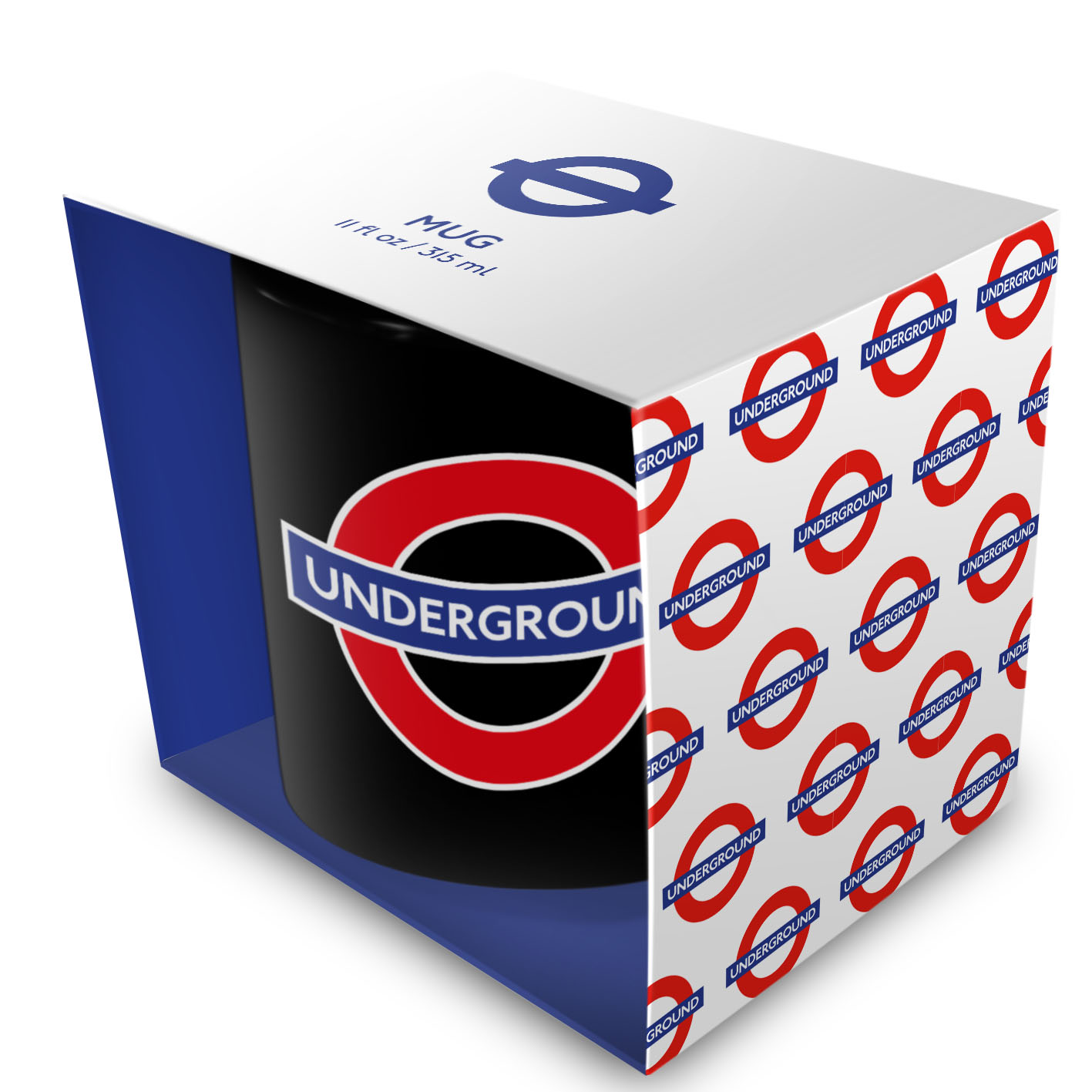 Transport for London (Underground - Black) Ceramic Mug