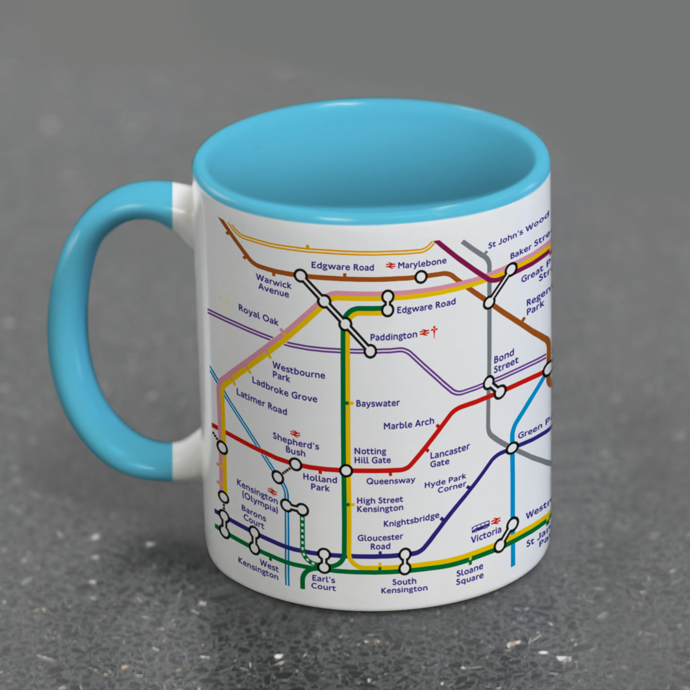 Transport for London (Tube Map) Ceramic Mug