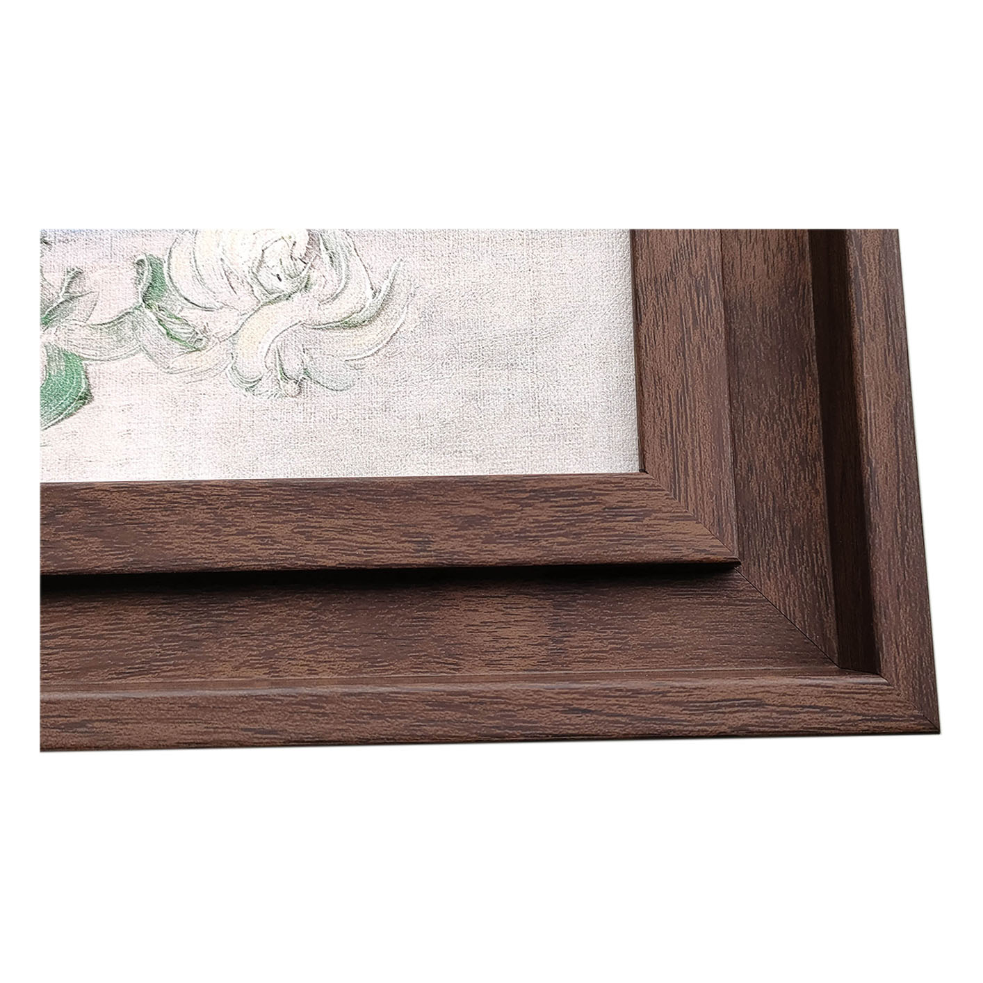 Vincent Van Gogh (Vase Avec Roses) Premium Framed Canvas Print