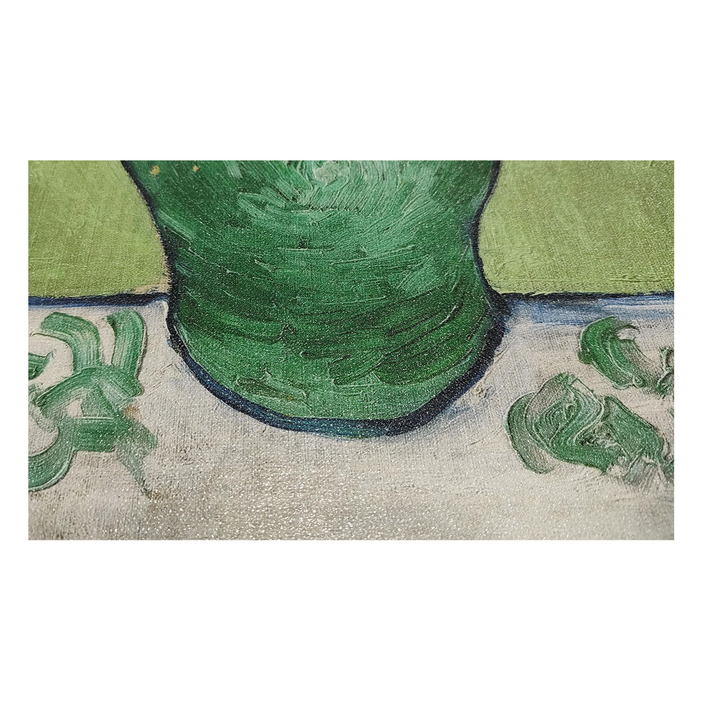 Vincent Van Gogh (Vase Avec Roses) Premium Framed Canvas Print