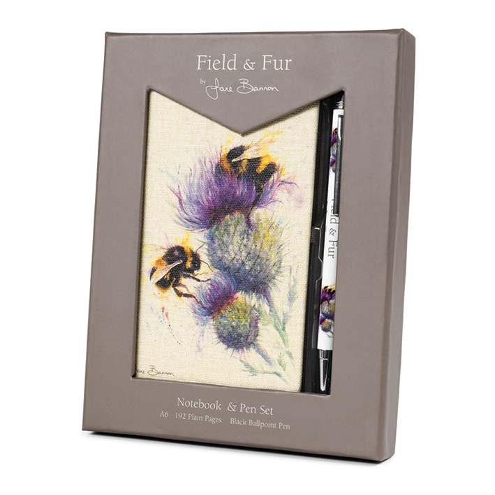 Jane Bannon (Bees on Thistle) Notebook Gift Set