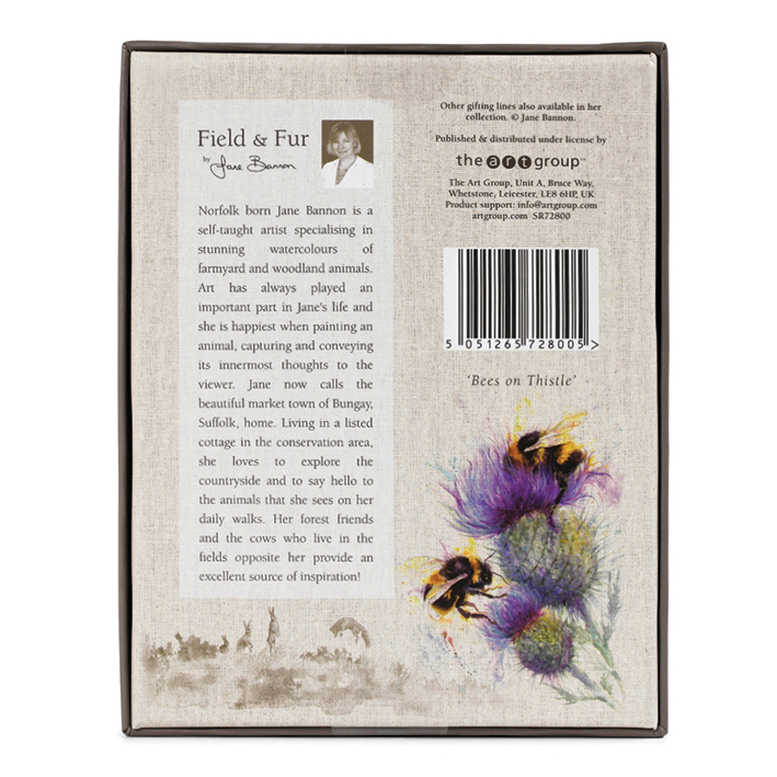 Jane Bannon (Bees on Thistle) Notebook Gift Set