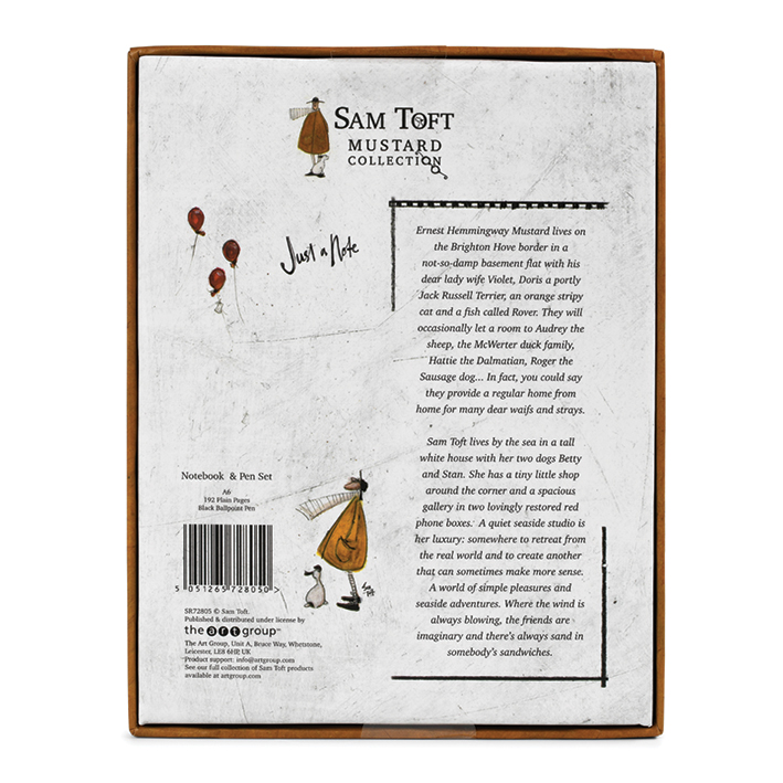 Sam Toft (Just a Note) Notebook Gift Set | The Art Group